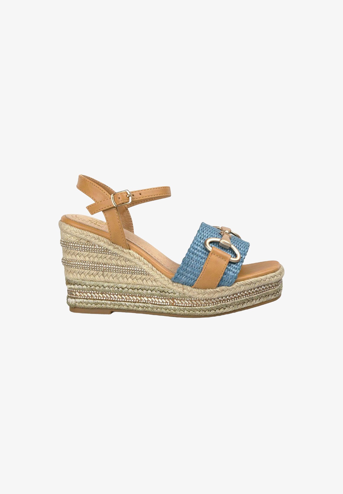 Alma Blue Sandali con plateau azul/blu Zalando