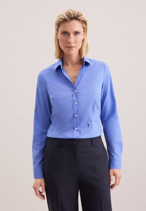 Seidensticker BUSINESS SLIM FIT - Hemdbluse - blue