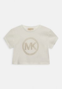 Michael Kors Kids SHORT SLEEVES TEE - Triko s potiskem - off white