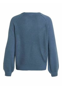 VILA Strickpullover - light blue