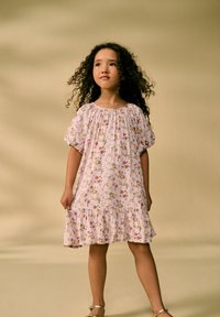 Next REGULAR FIT PUFF SLEEVE - Dienas kleita - lilac purple floral