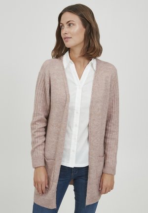 FRCESANDY 2 CARDIGAN - Cardigans - misty rose melange