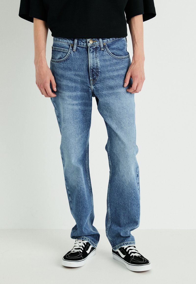 Lee BROOKLYN - Calças de ganga de perna direita - groundwater