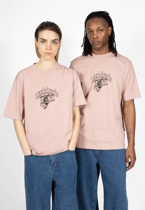 Wasted Paris FLOSS UNISEX - Print T-shirt - woodrose