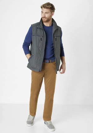 MONTREAL 5-POCKET MIT ELASTISCHEM BUND - Stoffhose - camel