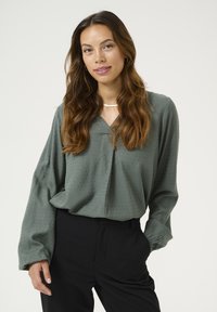 Kaffe KAELSA - Bluse - balsam green