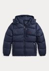 RIPSTOP DOWN HOODED JACKET - Piumino - newport navy