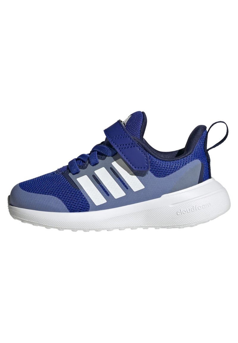 adidas cloudfoam blue trainers
