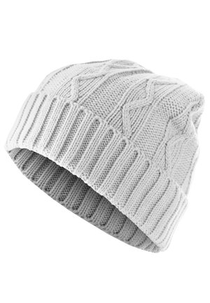 CABLE FLAP - Beanie - white