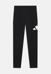JUNIOR UNISEX - Legging (type pantalon) - black/silver-coloured