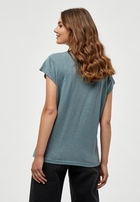 Minus MILETI TEE - Navadna majica - blue zen