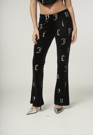 BRIAH DIAMANTE TROUSERS - Tracksuit bottoms - black