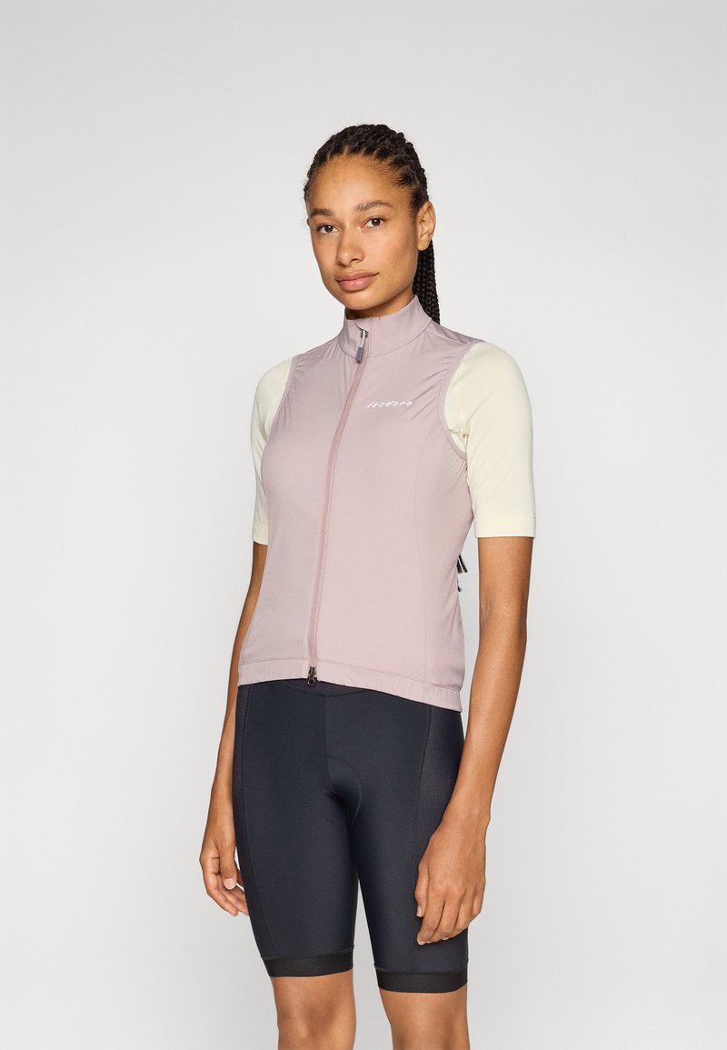 Isadore - WOMENS DEBUT WIND GILET - Vest - bark, Forstørre
