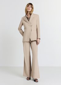 Calliope MONOPETTO INCROCIATA - Blazer - sabbia scuro