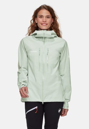 Mammut TAISS HS HOODED - Giacca hard shell - silver sage