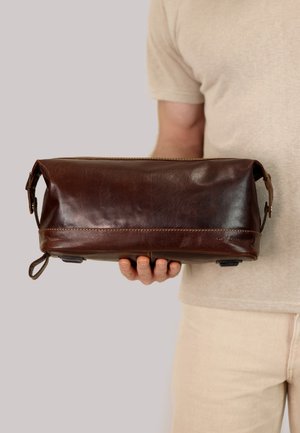 ANIKA - Wash bag - dark brown