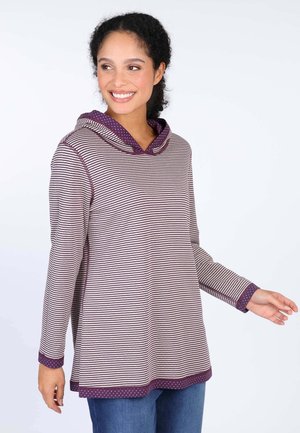 WENDEPULLOVER HEIDITA MINI - Kapuzenpullover - deep purple