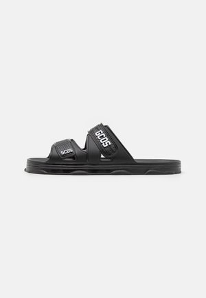 GCDS POOL SLIDES UNISEX - Badesandaler - black