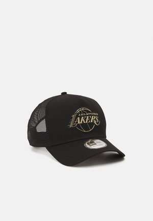 FOIL LOGO TRUCKER UNISEX - Cap - black/gold-coloured