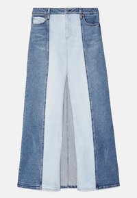 RYE TWO TONE SLIT - Fustă maxi - brooklyn blue