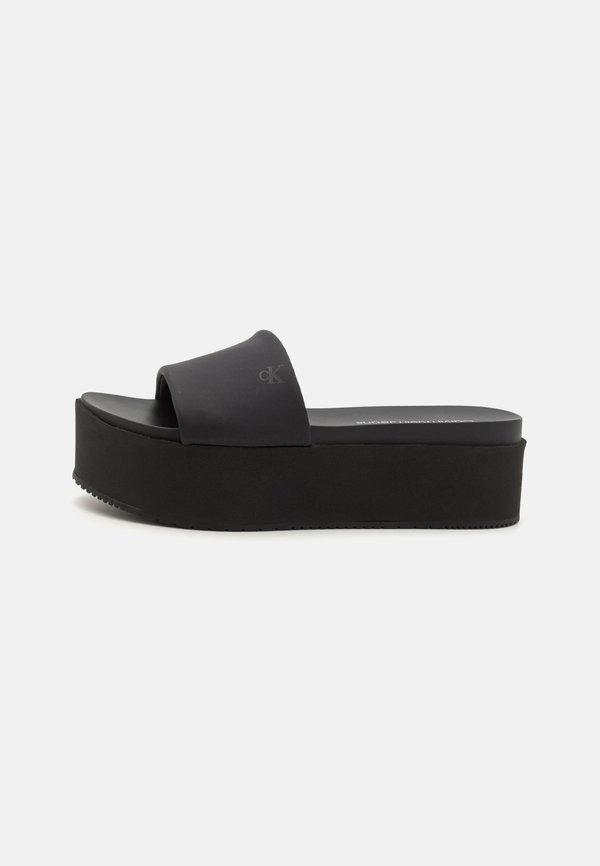 FLATFORM SLIDE - Heeled mules