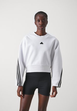 adidas Sportswear FUTURE ICONS THREE STRIPES  - Felpa - white