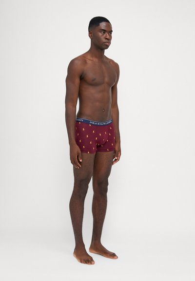 Polo Ralph Lauren TRUNK 3 PACK - Apakšbikses - damson red/gold/navy