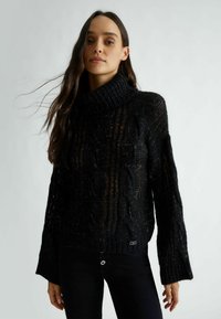 LIU JO POLO -NECK - Maglione - black