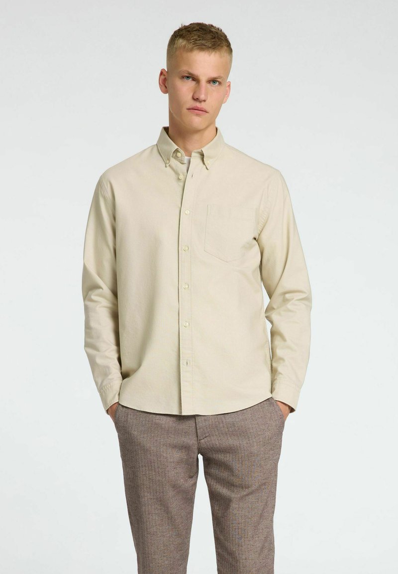 Selected Homme SLHREGRICK FLEX - Košile - oatmeal