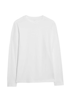 Marks & Spencer, CREW NECK - T-shirt à manches longues - white