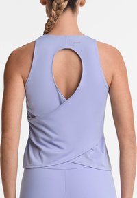 OYSHO CROSS-BACK COMFORTLUX - Linne - mottled dark purple