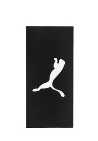 Puma TEAM LARGE - Strandhanddoek - puma black puma white