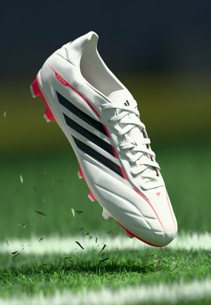 Football boots artificial grass - metallic/core black/lucid red