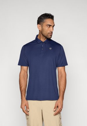 PAR SOLID - Poloshirt - college navy/white