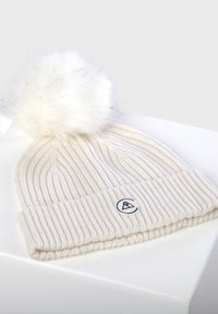 CASH-MERE MIT BOMMEL - Berretto - weiss