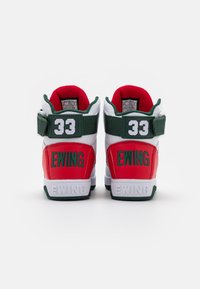Patrick Ewing EWING 33 HI W PU - Sapatilhas de cano alto - white/sycamore/chinese red