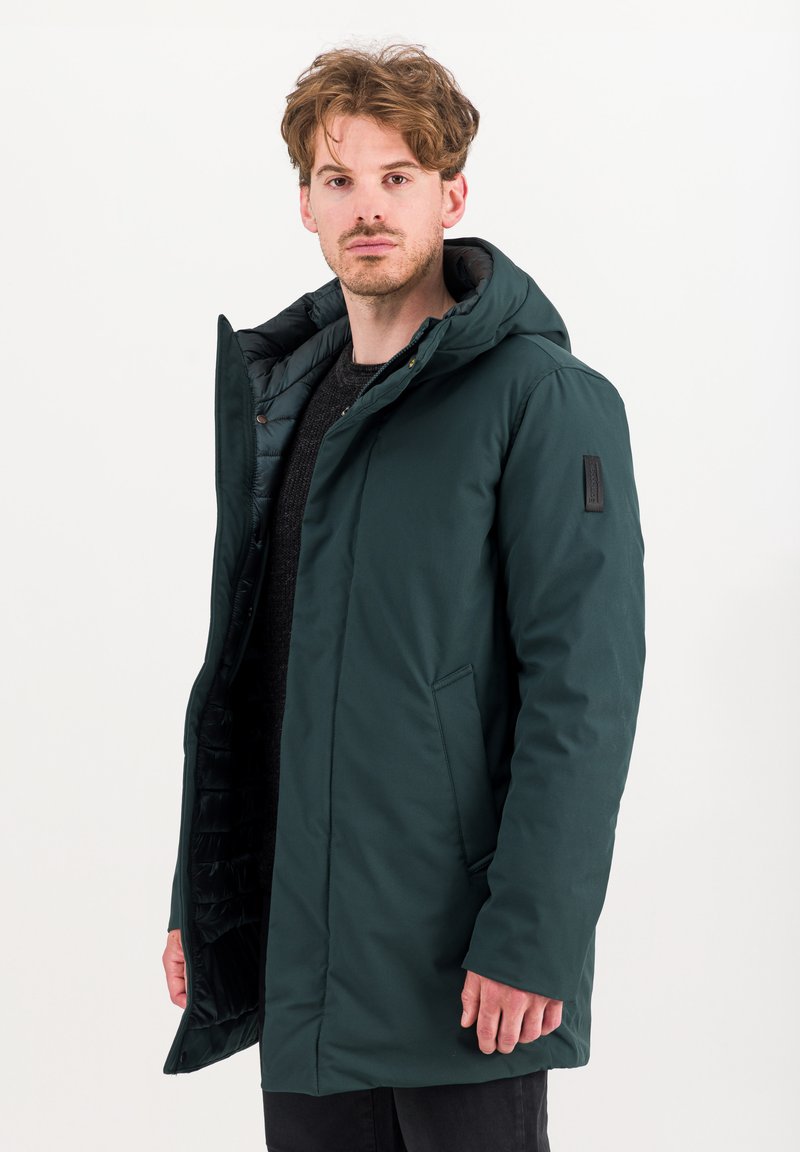 Bomboogie ABERDEEN THERMAL - Piumino lungo - deep forest green