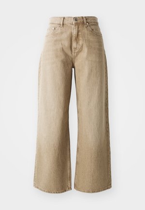Edwin OLIVIA PANT - Džinsi ar platām starām - beige