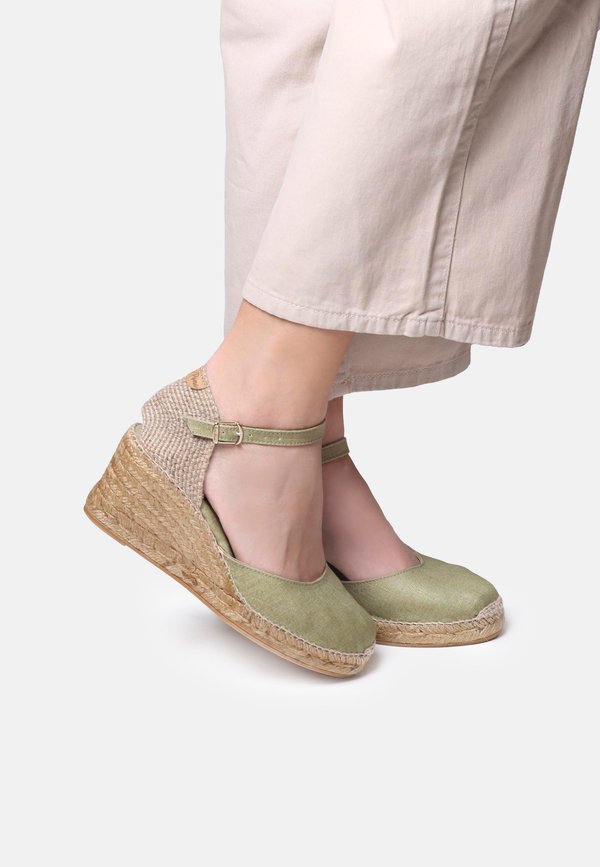 CALDES - Espadrille - oliva