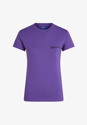 Karl Lagerfeld Jeans, KLJ SLIM SS TEE - Základné tričko - prism violet