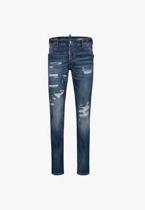 DSQUARED2 ICON, DSQUARED2 ICON SLIM-FIT-JEANS TEDDY JEAN - Slim fit jeans - blue