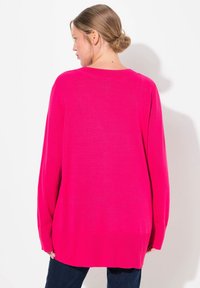 Ulla Popken Kofta - red pink
