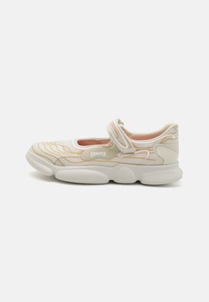 Camper KARST - Ballerina's met enkelbandjes - malla houston/blanco