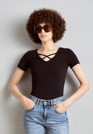 Anna Field by Zalando Tricou cu imprimeu - black