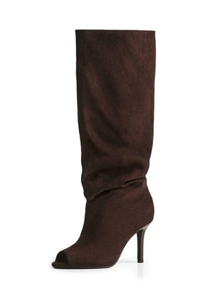 Bottes à talons hauts - brown