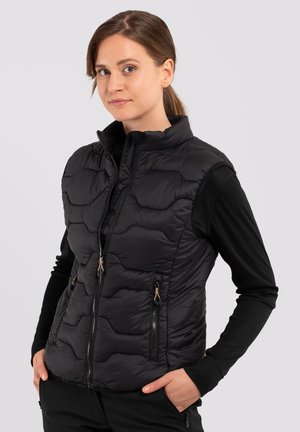 Icepeak MERRITT - Waistcoat - schwarz
