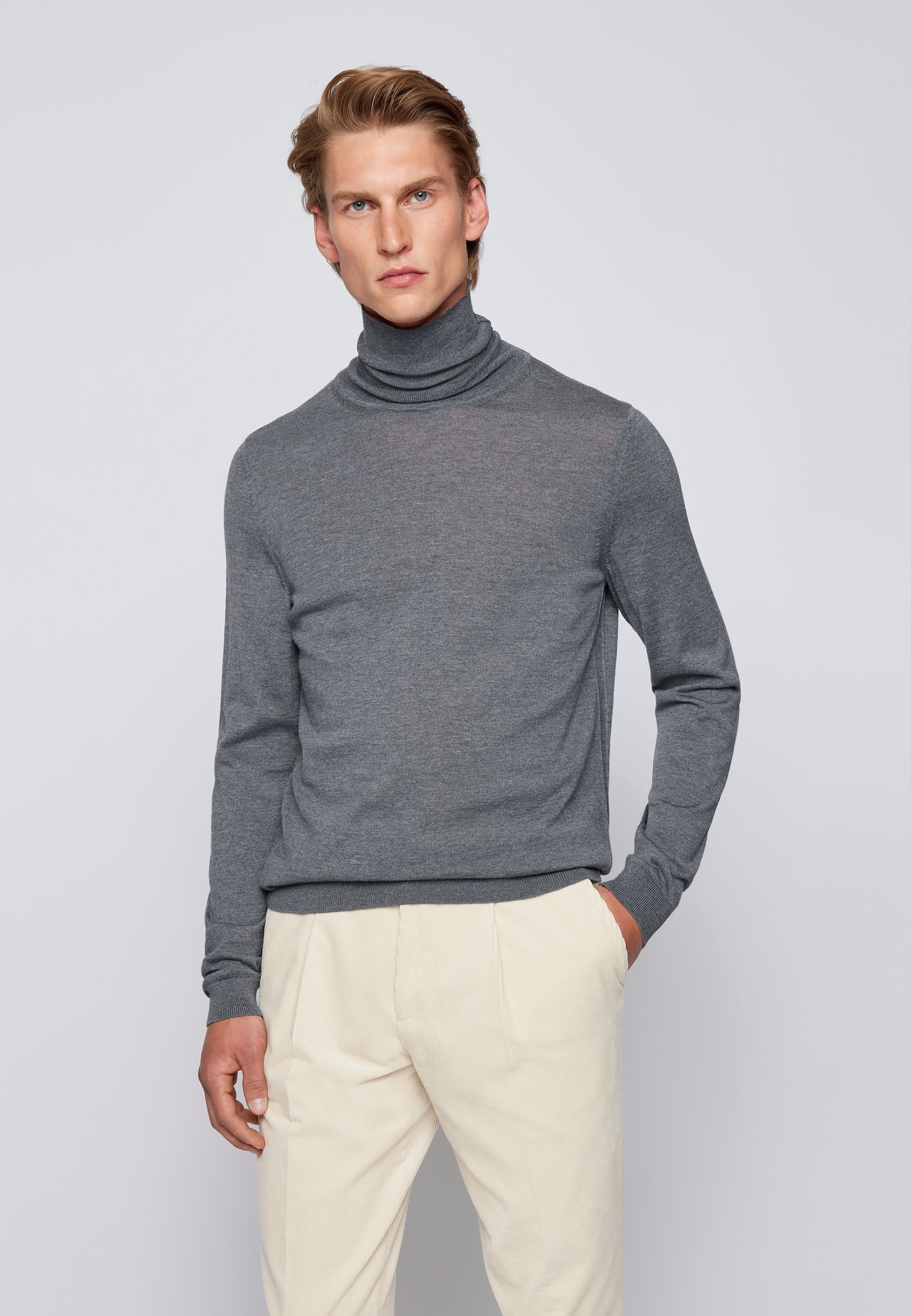 BOSS MUSSO - Jumper - grey - Zalando.ie