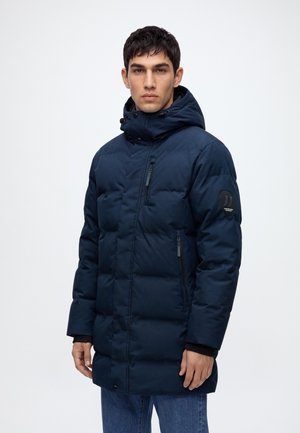 Jack & Jones, JCOTRACE ALPHA LONG PUFFER - Зимно палто - sky captain