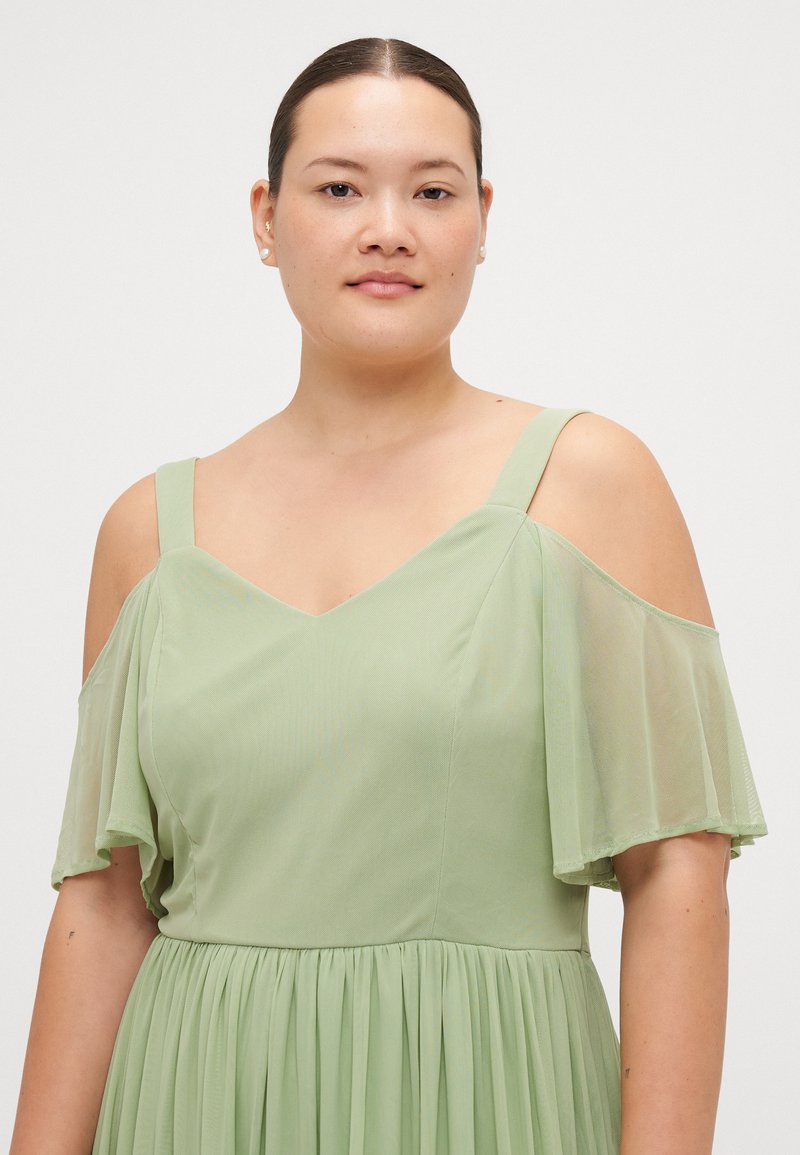 Anna Field Curvy Cocktail dress / Party dress - smoke green/mint -  Zalando.co.uk