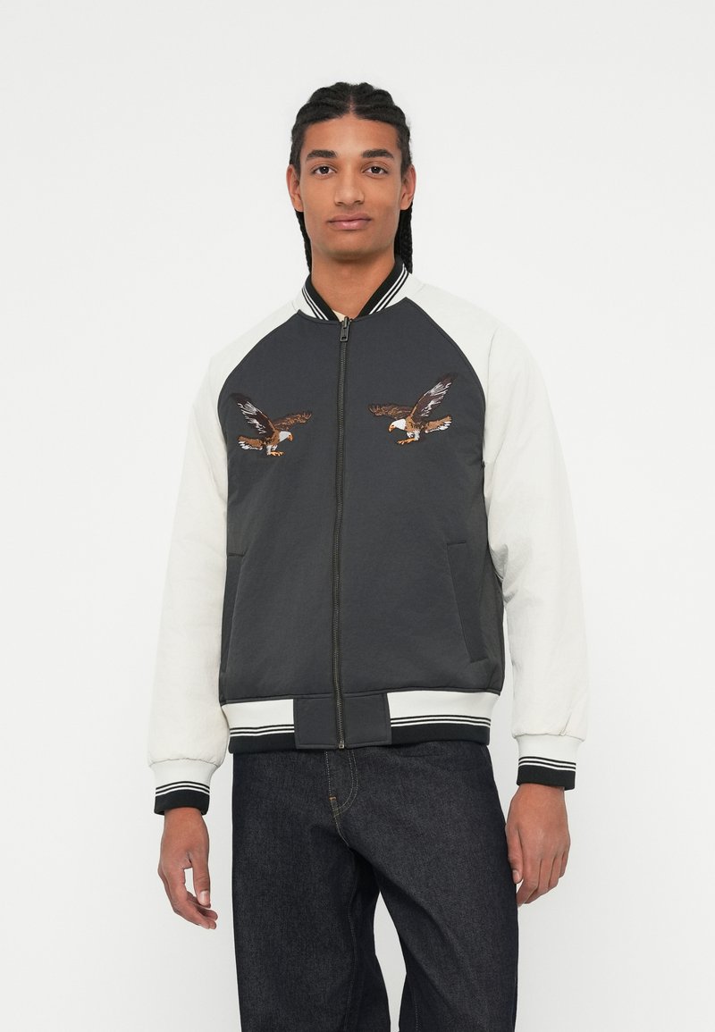 Levi's® MADERA REV SOUVENIR - Blouson Bomber - jet black/noir - ZALANDO.FR